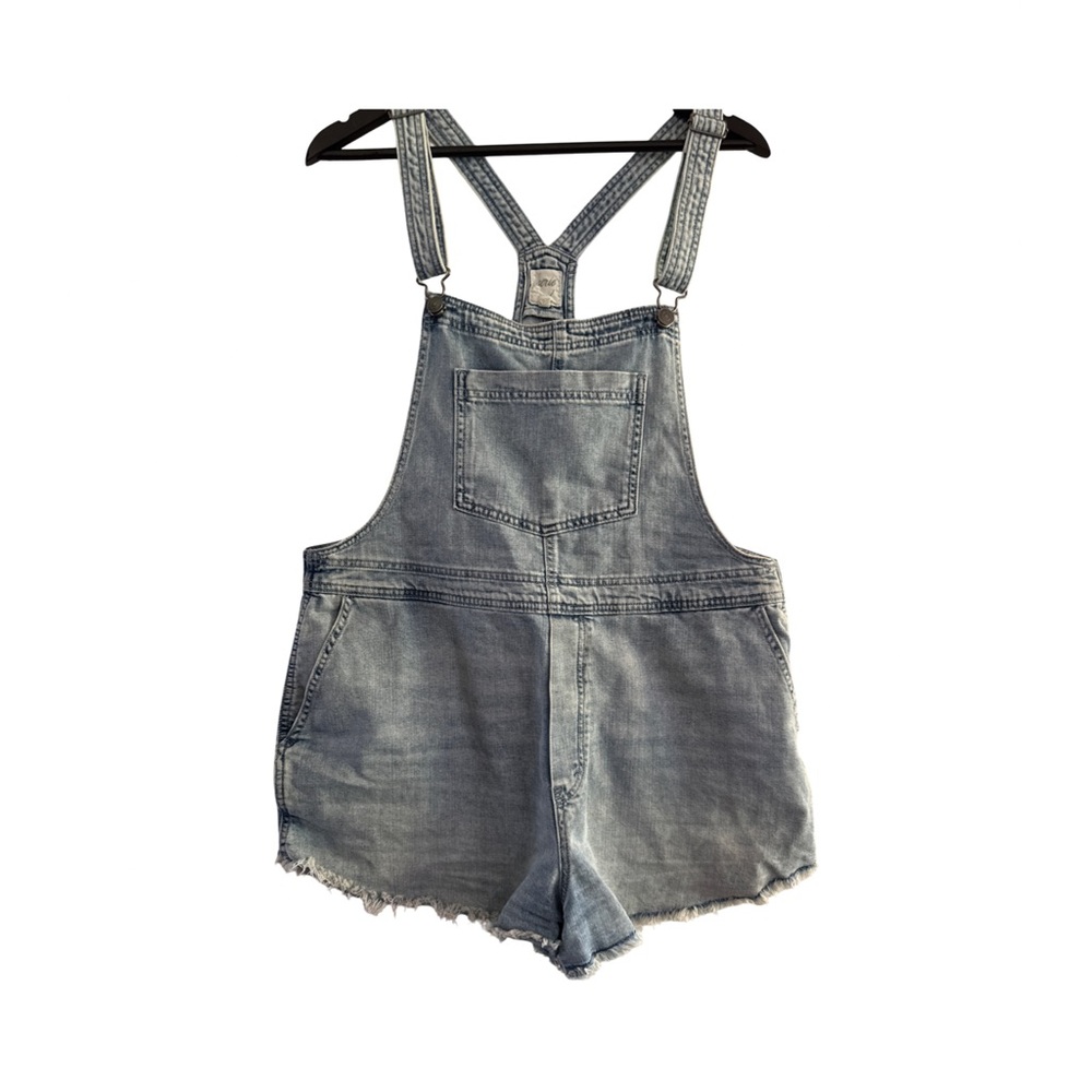 Aerie Blue Denim Women Jeans Overalls